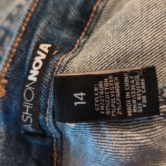 High waisted stretch cropped jeans - Picture 8 of 8